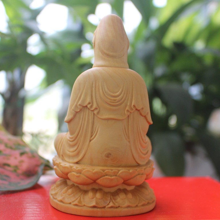 Mặt sau của tượng Phật Bà Quan Âm – Mã TPOT 008