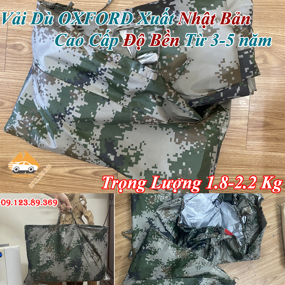 Mặt vải dù siêu bền của bạt phủ xe ô tô Kia Morning
