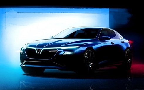 Ảnh xe ô tô đẹp VinFast Sedan thiết kế Pininfarina