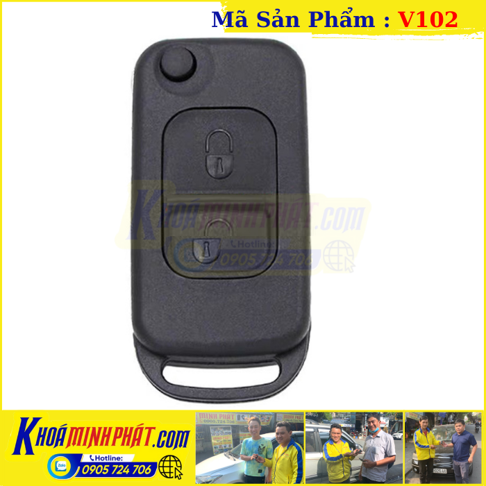 Hình ảnh vỏ chìa khóa xe ô tô Mercedes Sprinter