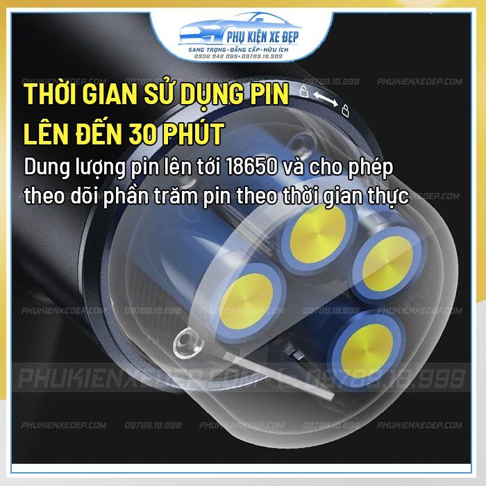 Vòi xịt rửa xe ô tô Baseus đa năng