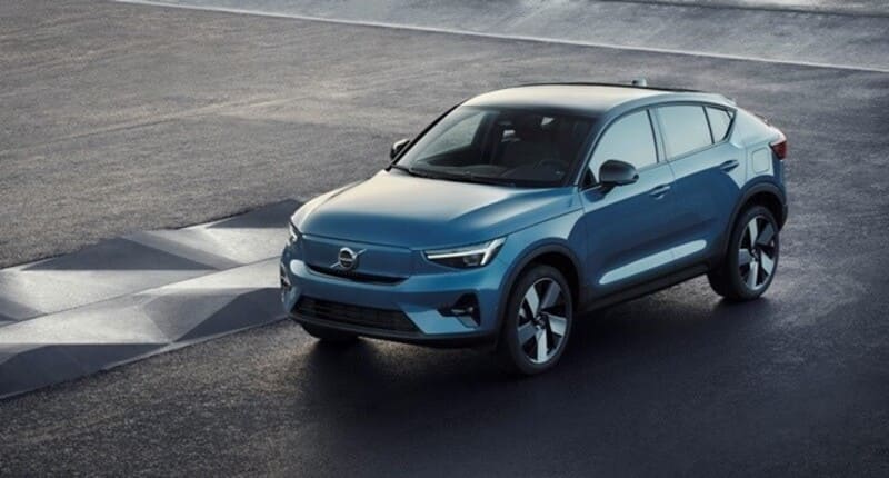 Thiết kế coupe hiện đại của Volvo C40 Recharge