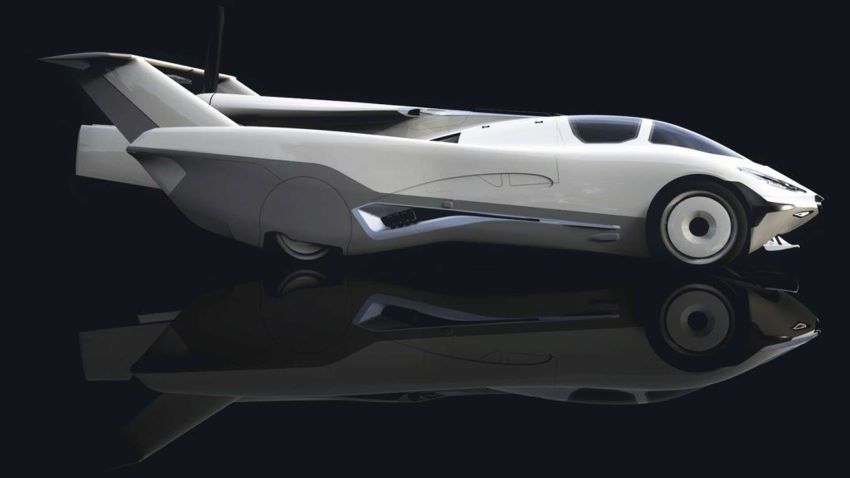AirCar trong quá trình thử nghiệm bay