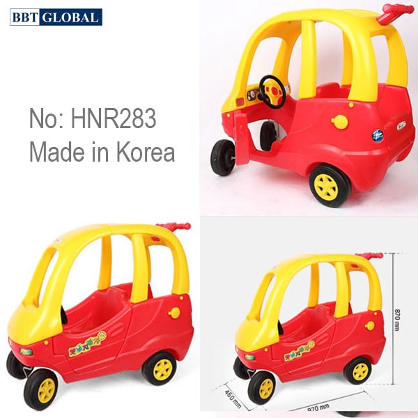 Xe chòi chân ô tô nhập Hàn Quốc HNR283 với tay đẩy