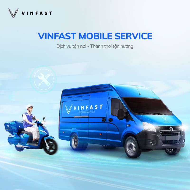 Đánh giá xe ô tô VinFast: Dịch vụ Mobile Service tiện lợi