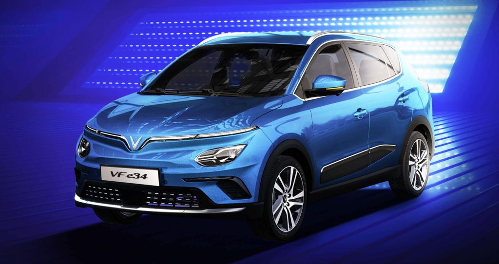 Xe ô tô điện giá rẻ Vinfast VF e34