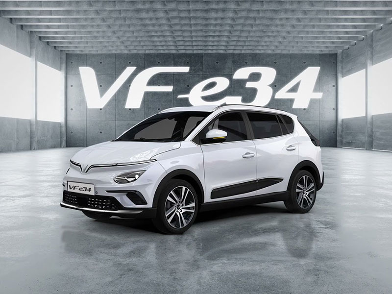 Xe ô tô điện giá rẻ Vinfast VF e34