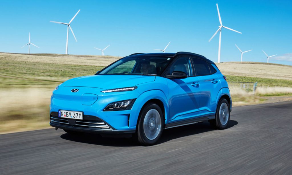 Xe ô tô điện giá rẻ Hyundai Kona Electric