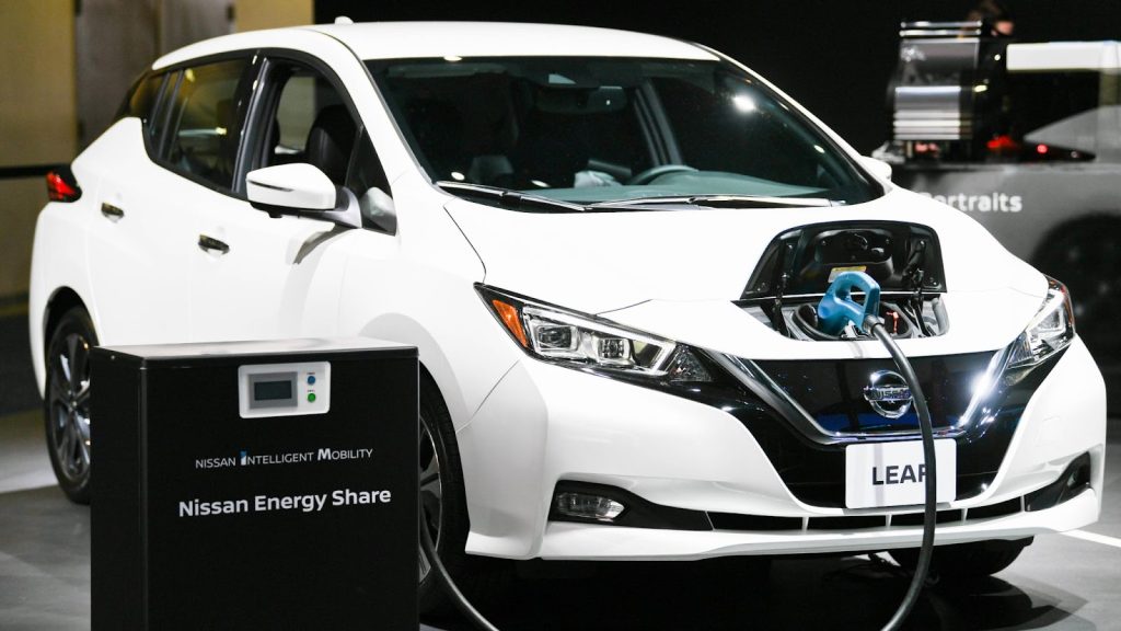 Xe ô tô điện giá rẻ Nissan Leaf