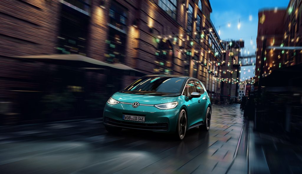 Xe ô tô điện giá rẻ Volkswagen
