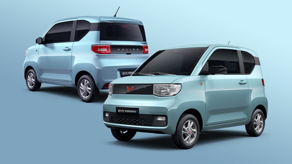 Xe ô tô điện giá rẻ Wuling Hongguang MiniEV
