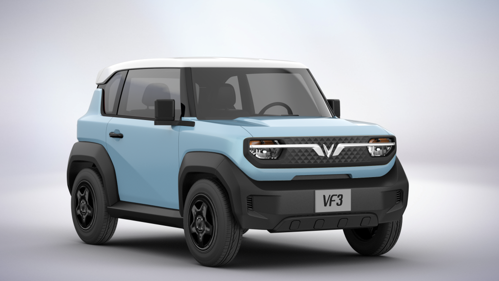 Nội thất VinFast VF3 - Không gian bên trong xe điện mini