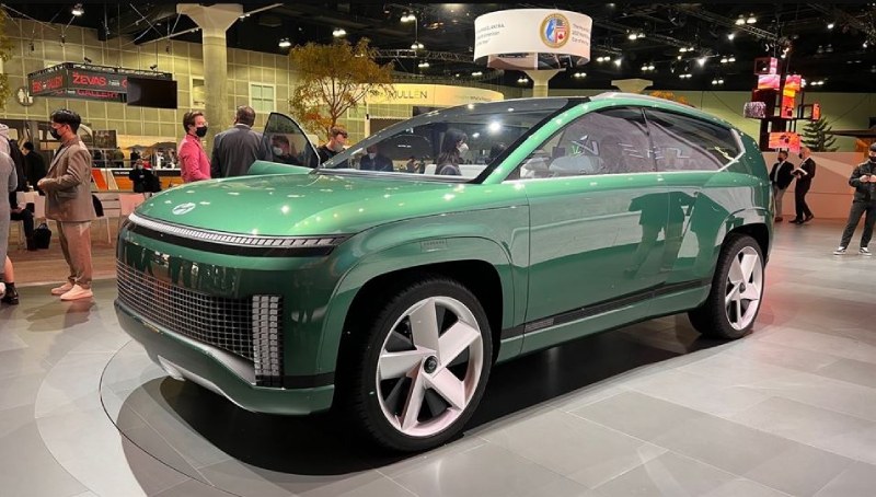 Hình ảnh concept xe ô tô điện Hyundai Seven SUV