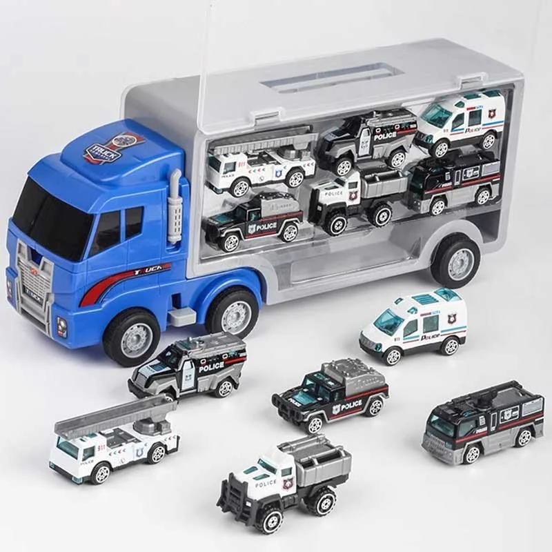 Chất liệu nhựa nguyên sinh ABS của xe ô tô container đồ chơi