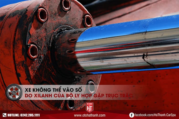 Xe ô tô không vào được số do xi lanh của bộ ly hợp gặp trục trác hoặc bị rò rỉ