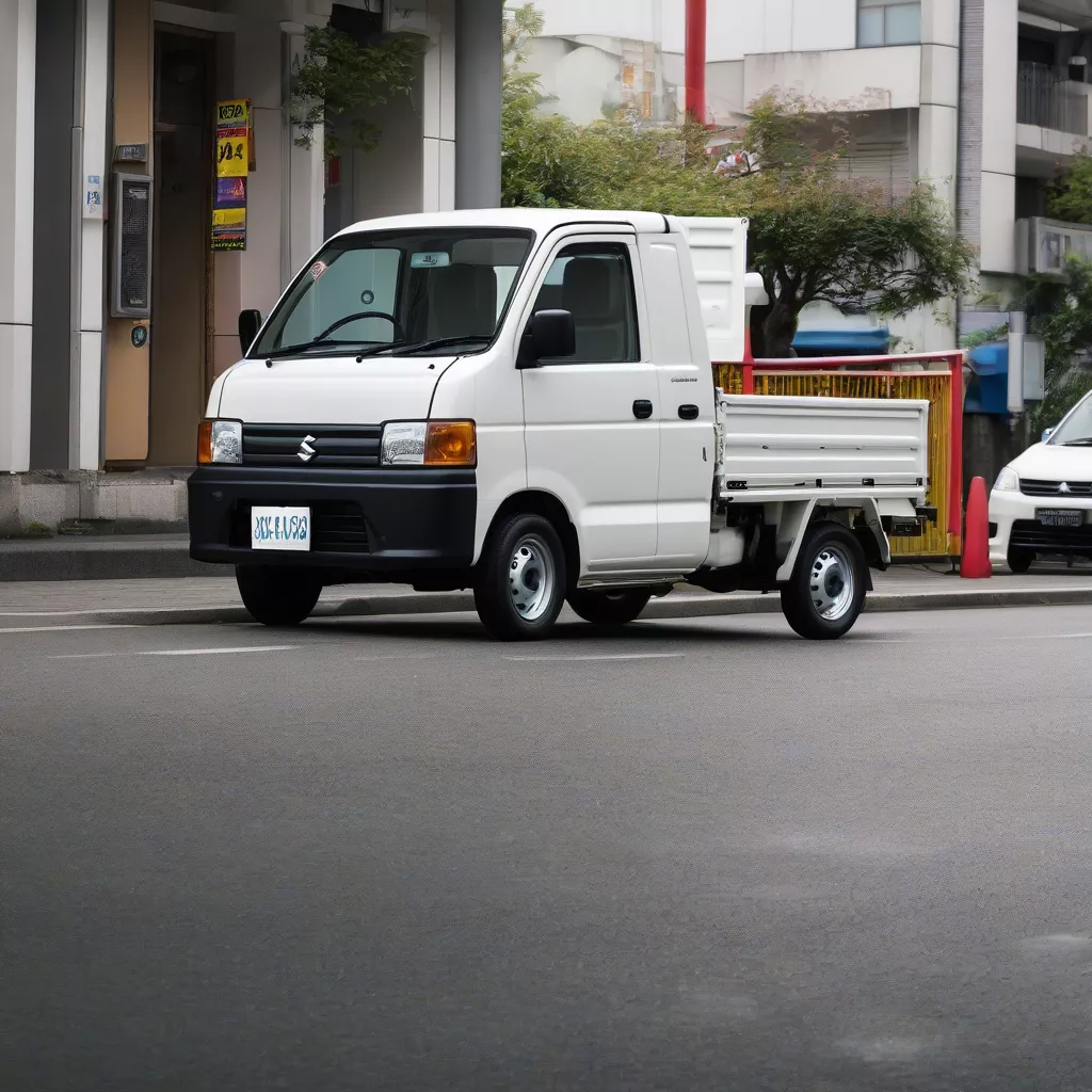Xe ô tô suzuki 500kg cũ nhỏ gọn