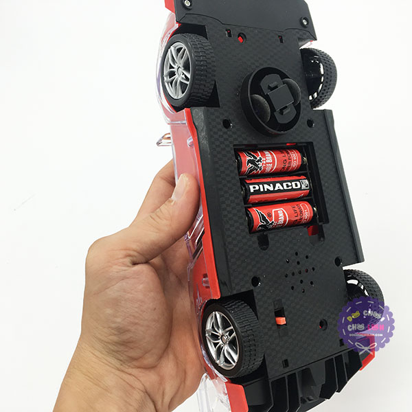 Hộp đóng gói xe ô tô đồ chơi Ferrari pin đèn nhạc