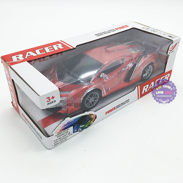 Thiết kế đuôi xe đồ chơi Ferrari đèn Led pin