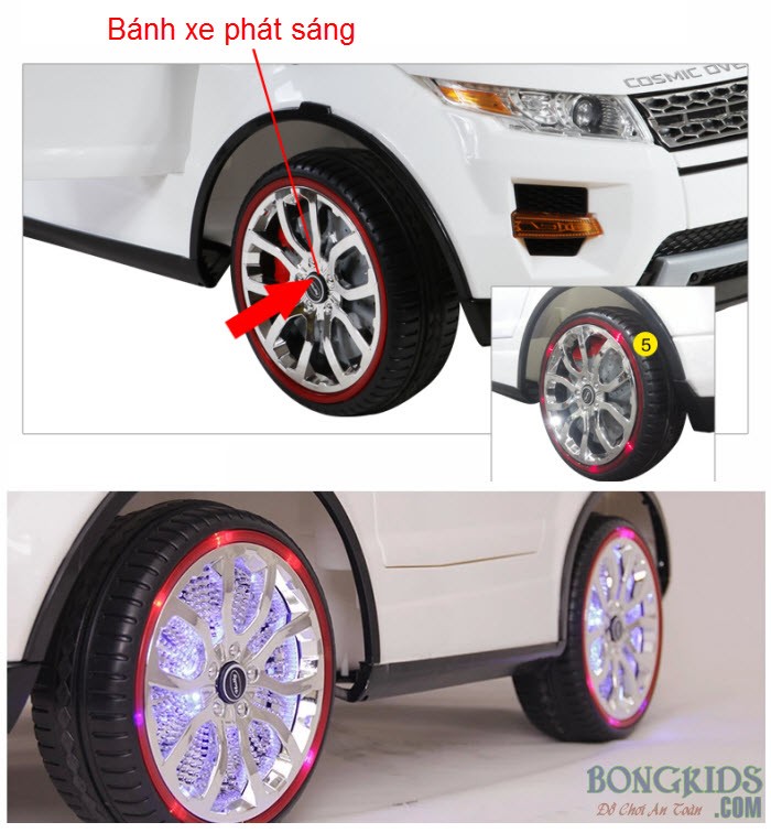 Cận cảnh thiết kế bánh xe của xe ô tô điện KYD 2988