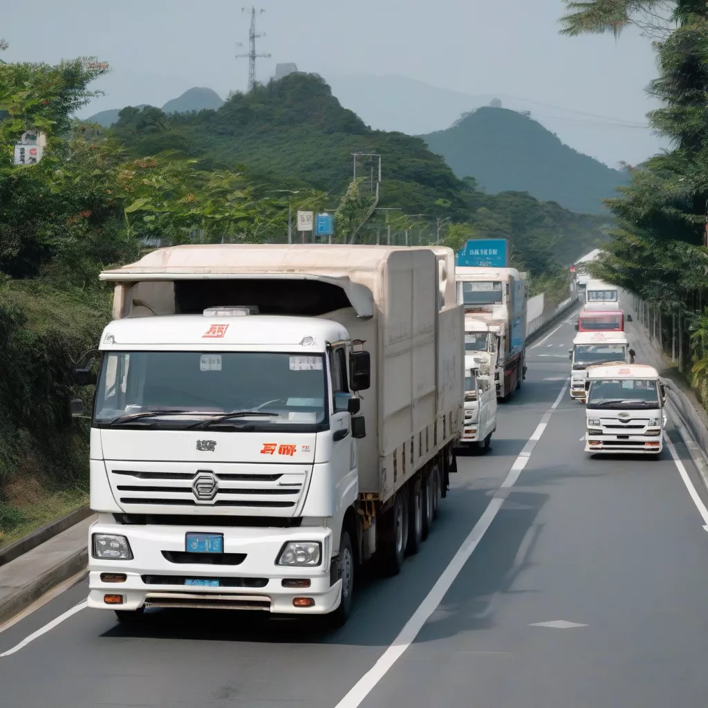 Xe tải Đài Loan hiện đại với thiết kế ngoại thất khỏe khoắn