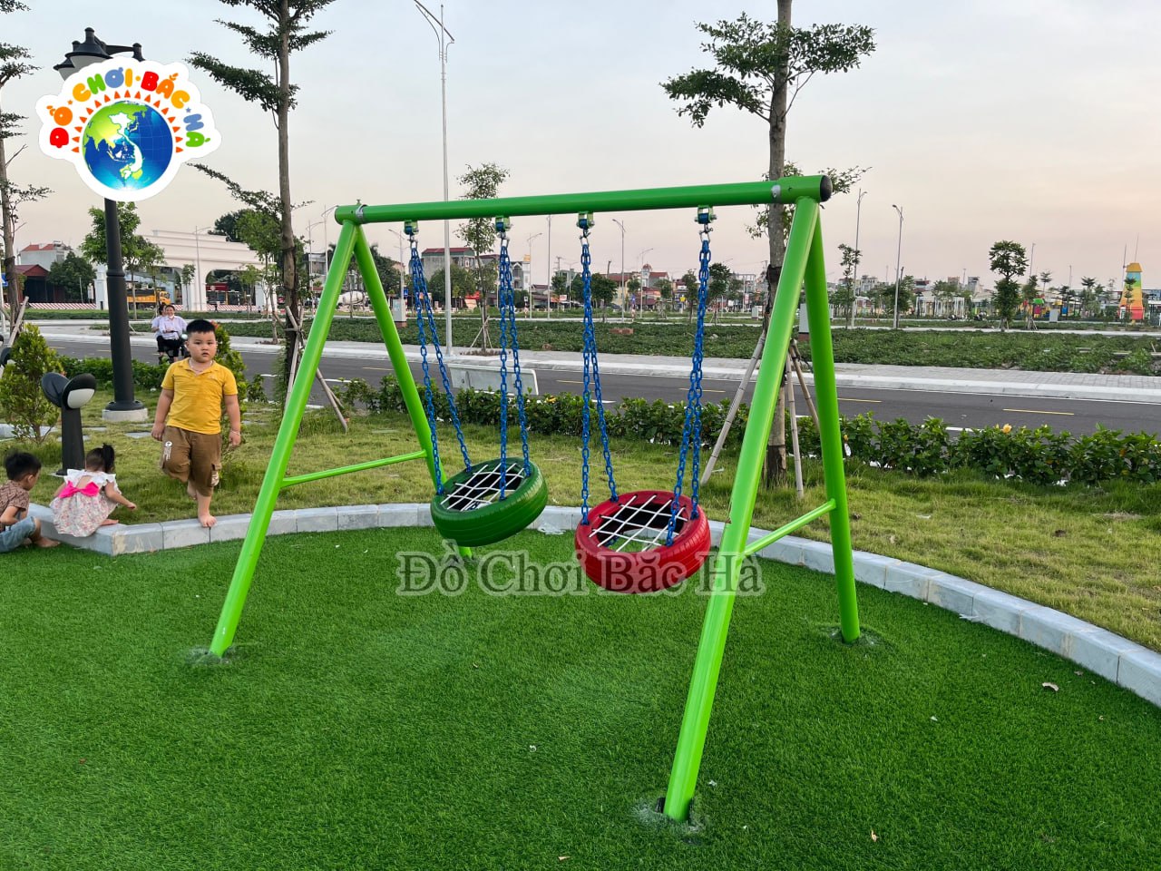 Hướng dẫn làm xích đu bằng lốp xe ô tô tại nhà