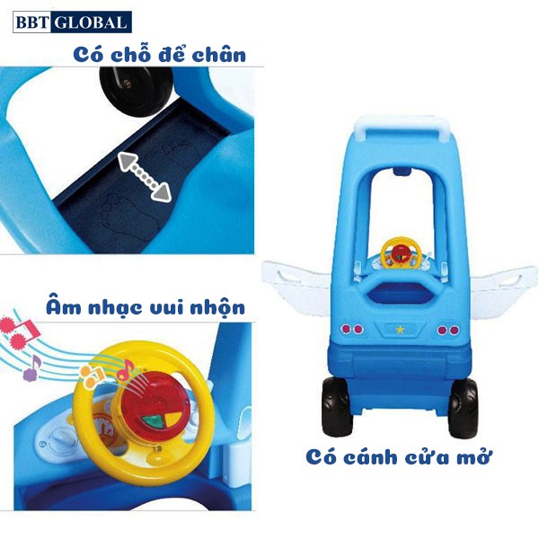 Xe chòi chân ô tô cảnh sát Z04