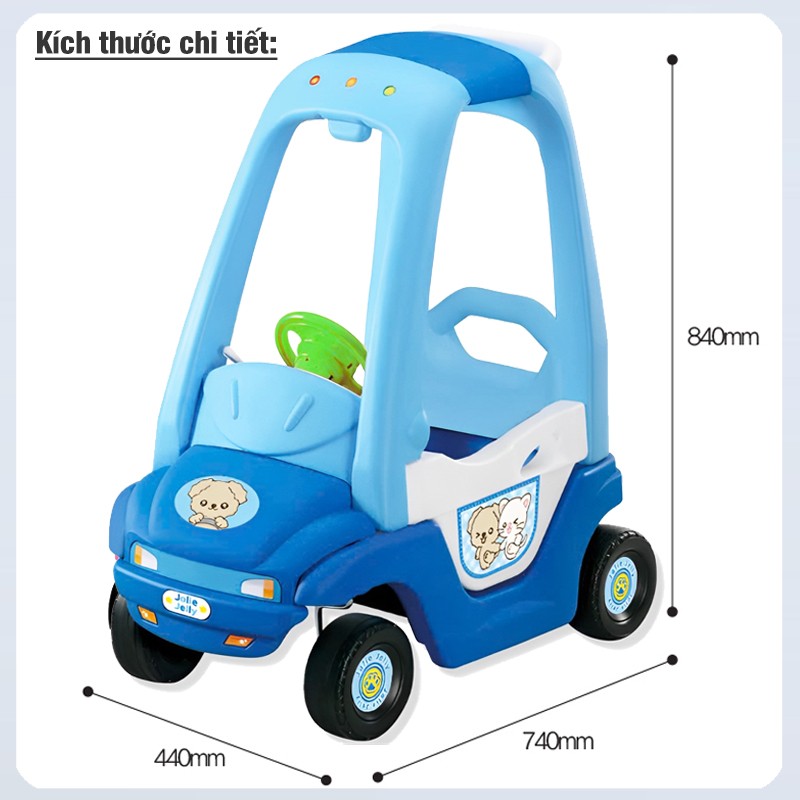 Xe chòi chân ô tô cảnh sát Z06 kiểu dáng Hàn Quốc