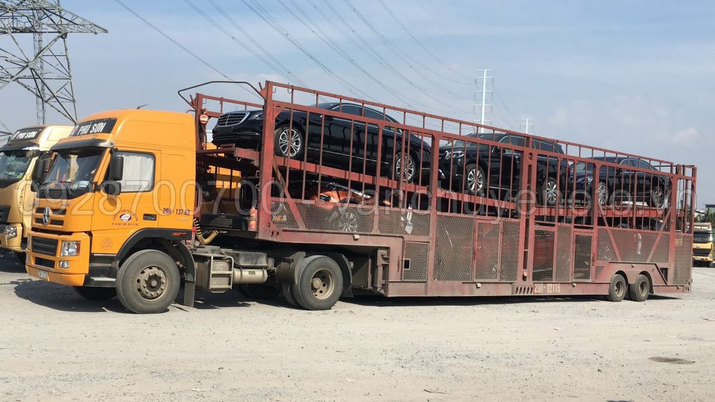 Xe lồng chuyên dùng chở ô tô nhiều tầng