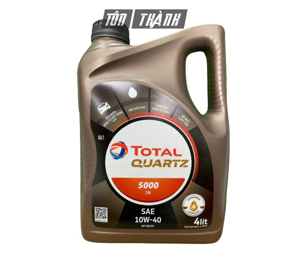 Nhớt xe ô tô Total Quartz 7000 5W30 4L và Lợi Ích