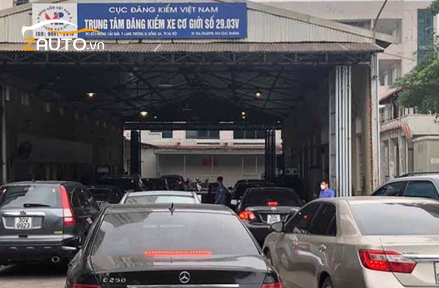 Xe ô tô bị lỗi hệ thống phanh không qua đăng kiểm