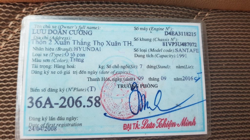 Đi Đăng Ký Xe Ô Tô Ở Đâu Thanh Hóa: Địa Chỉ và Quy Trình