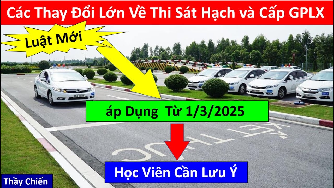 Luật Thi Sát Hạch Lái Xe Ô Tô 2013: Quy Định Quan Trọng Cần Nắm Rõ