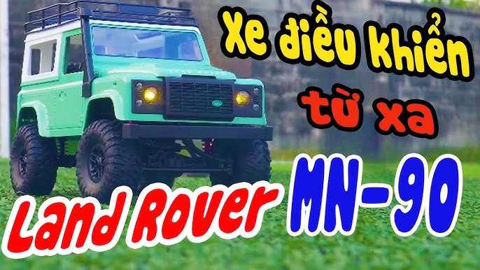 Xe ô tô điều khiển từ xa Land Rover: Khám phá thế giới địa hình thu nhỏ