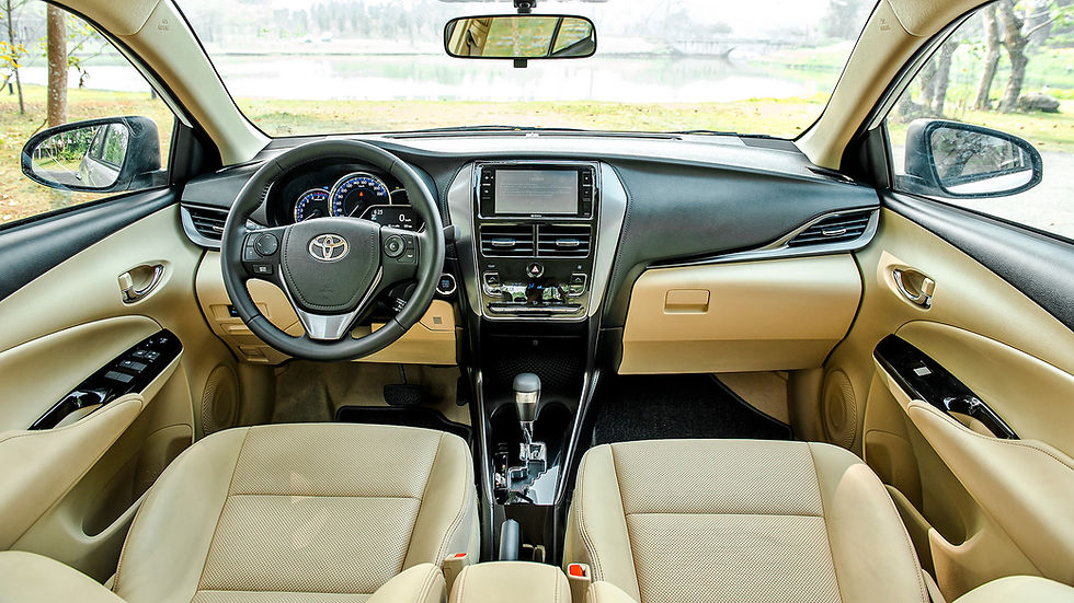 Đánh giá chi tiết nội thất Toyota Vios: Tiện nghi và Trải nghiệm