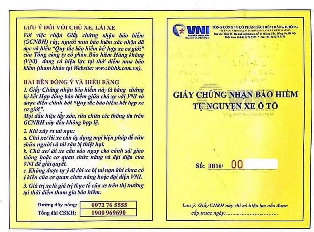 Bảo hiểm xe ô tô hàng không: Giải mã một khái niệm độc đáo
