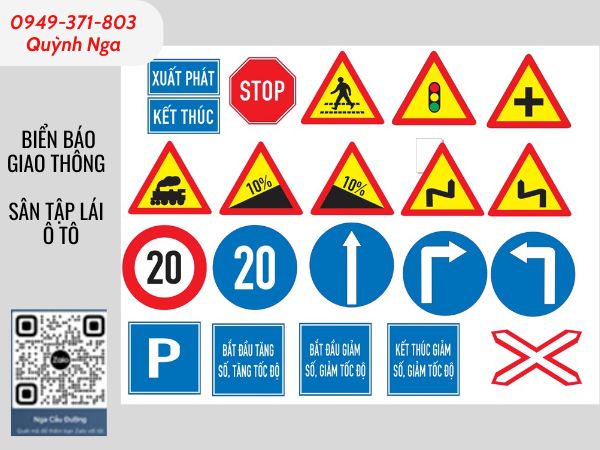 Biển Báo Hiệu Sân Tập Lái Xe Ô Tô: Hướng Dẫn Chi Tiết Từ A-Z
