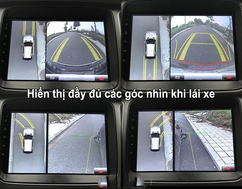 Tư vấn chọn camera 360 độ trên xe ô tô: Hướng dẫn chi tiết
