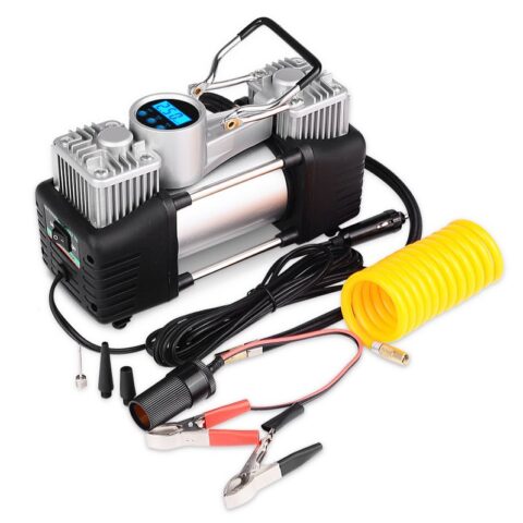Bơm Xe Ô Tô 2 Xi Lanh KAC 0210D: Giải Pháp Nhanh Chóng Cho Lốp Xe Của Bạn