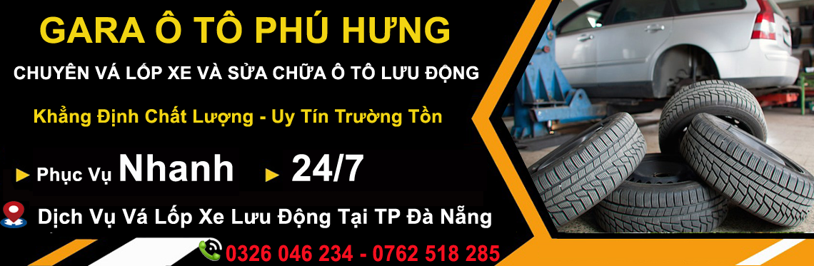 Vá Xe Ô Tô Di Động Đà Nẵng: Cứu Hộ Lốp Nhanh Chóng 24/7