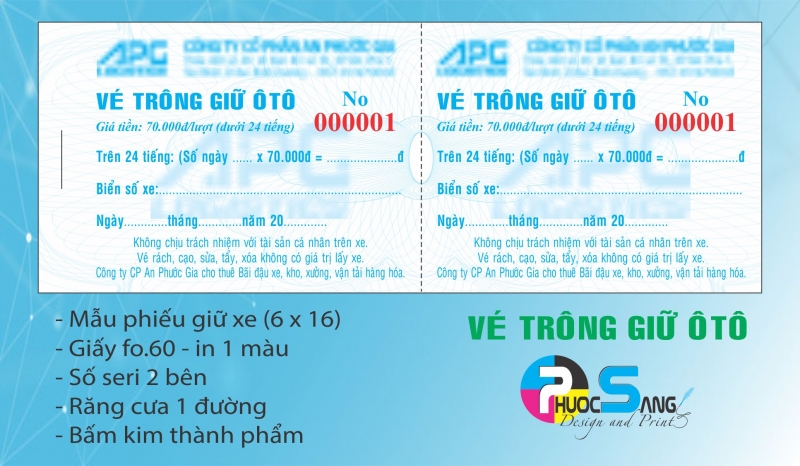 Vé Trông Giữ Xe Ô Tô: Quy Định, Lợi Ích Và Lưu Ý Quan Trọng