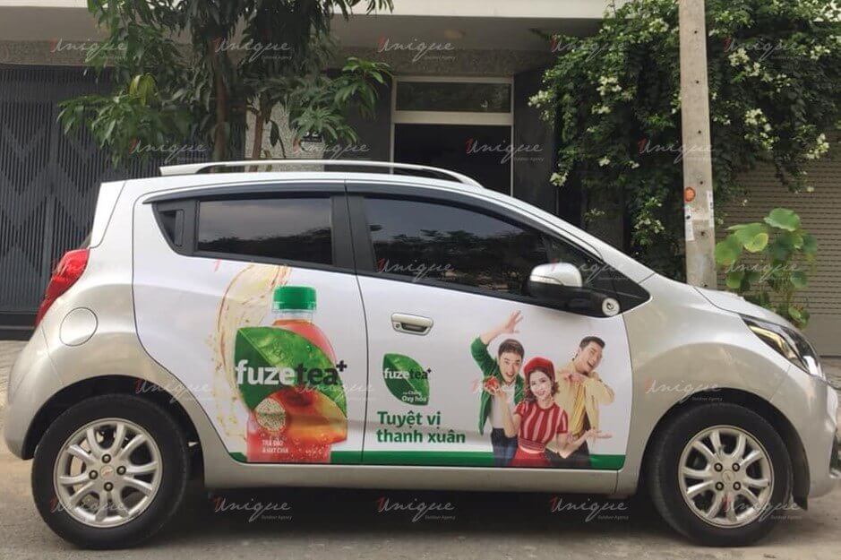 Quảng cáo trên xe ô tô Long Xuyên: Giải pháp truyền thông đột phá