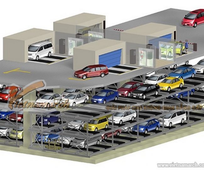 Tòa nhà để xe ô tô: Giải pháp tối ưu cho không gian đô thị