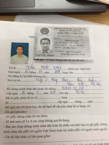 Mẫu Hồ Sơ Học Lái Xe Ô Tô: Hướng Dẫn Chi Tiết Thủ Tục Chuẩn Xác