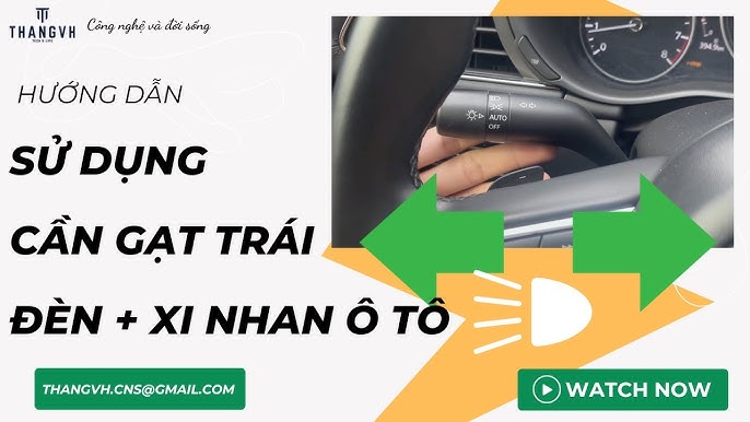 Cách Bật Đèn Xi Nhan Xe Ô Tô Đúng Chuẩn Và An Toàn