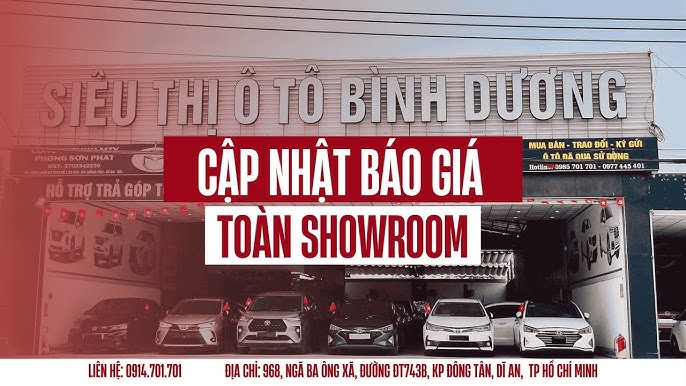 Top Các Showroom Xe Ô Tô Ở Bình Dương Uy Tín Nhất Hiện Nay