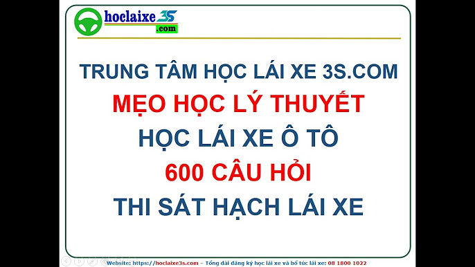 Bài giảng điện tử lái xe ô tô: Hướng dẫn toàn diện