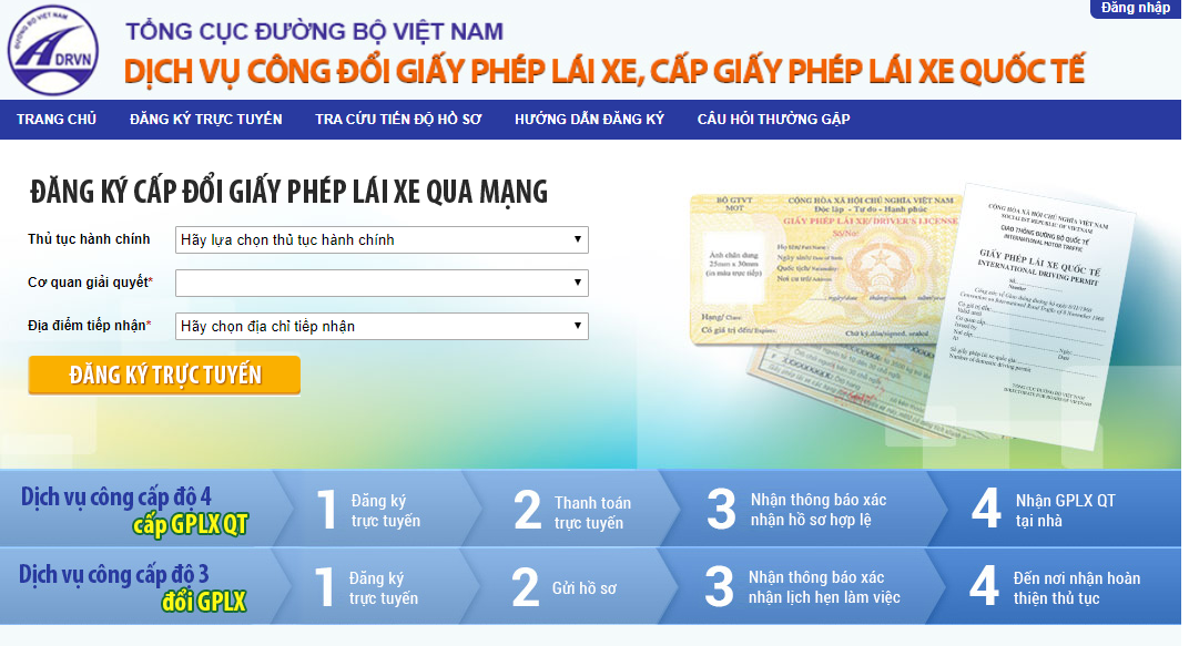 Lịch Đổi Giấy Phép Lái Xe Ô Tô Qua Mạng: Hướng Dẫn Toàn Diện