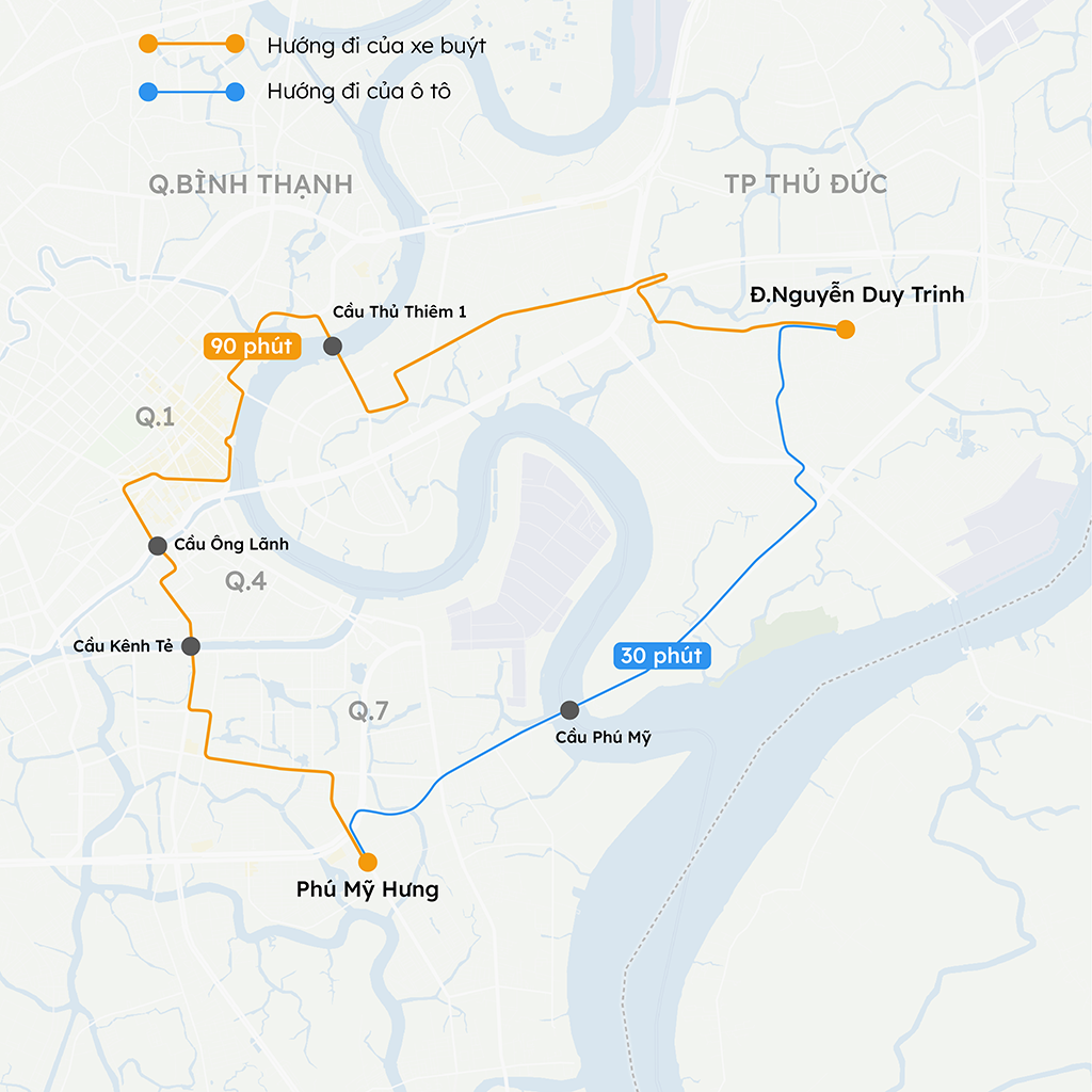 Tại sao bản đồ trên xe ô tô chỉ sai? Nguyên nhân và giải pháp