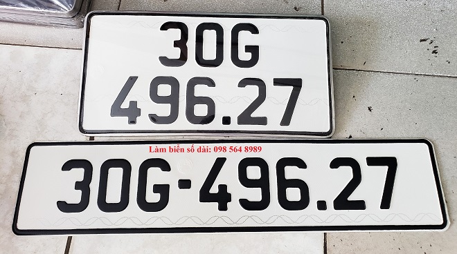 Thủ tục đổi biển xe ô tô bị hư chi tiết và mới nhất