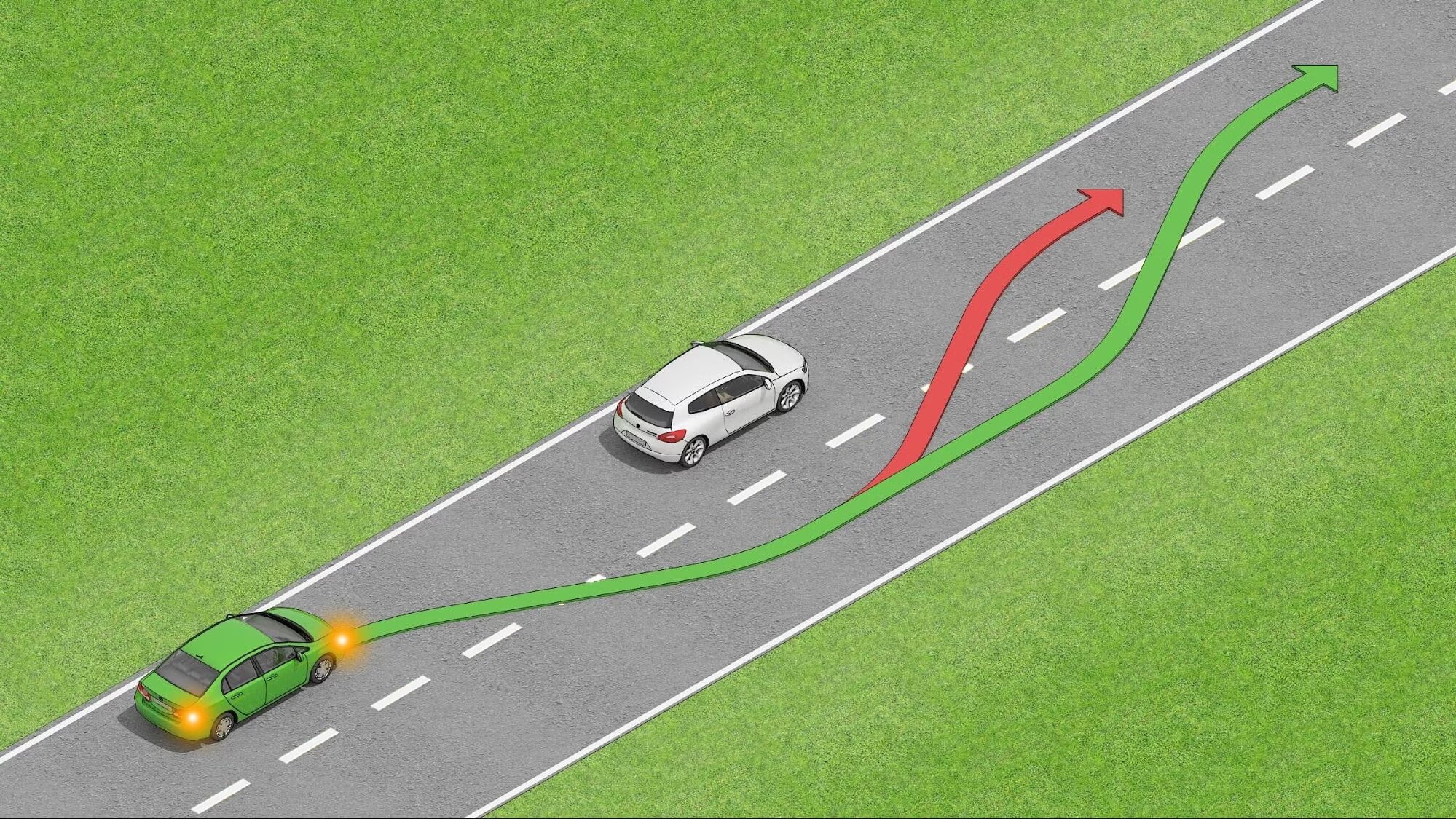 Xe ô tô có được vượt phải không? Quy định và an toàn khi tham gia giao thông